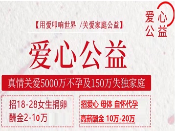 路桥捐卵助孕生子 爱心志愿者招募